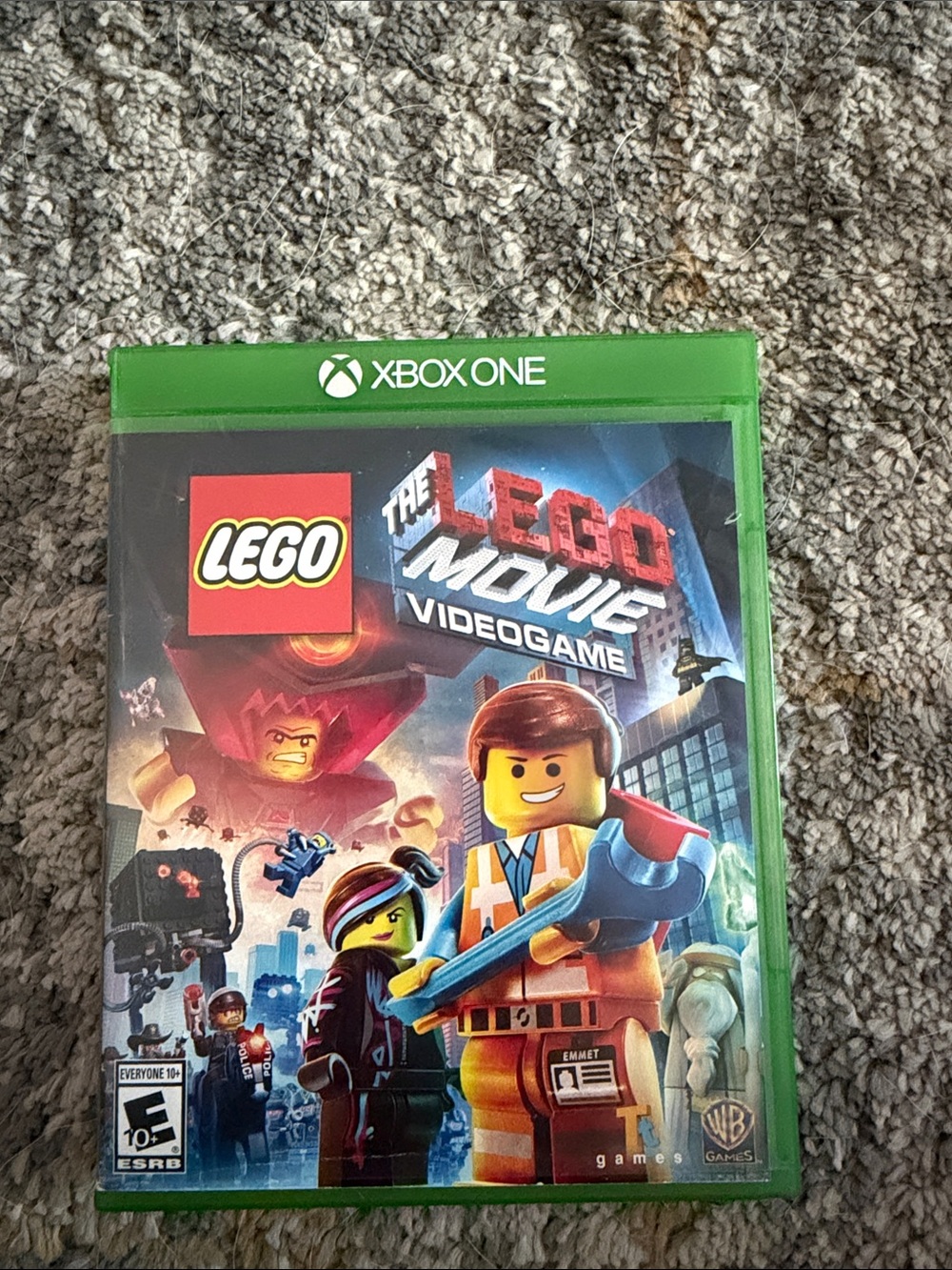 LEGO Movie Videogame for Xbox One - Green Case